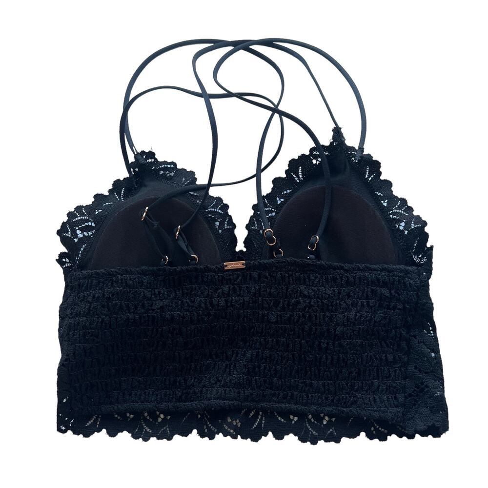 Pink by Victoria’s Secret lace criss cross bralette women’s bra